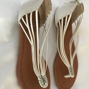 Lucky Brand White Sandal